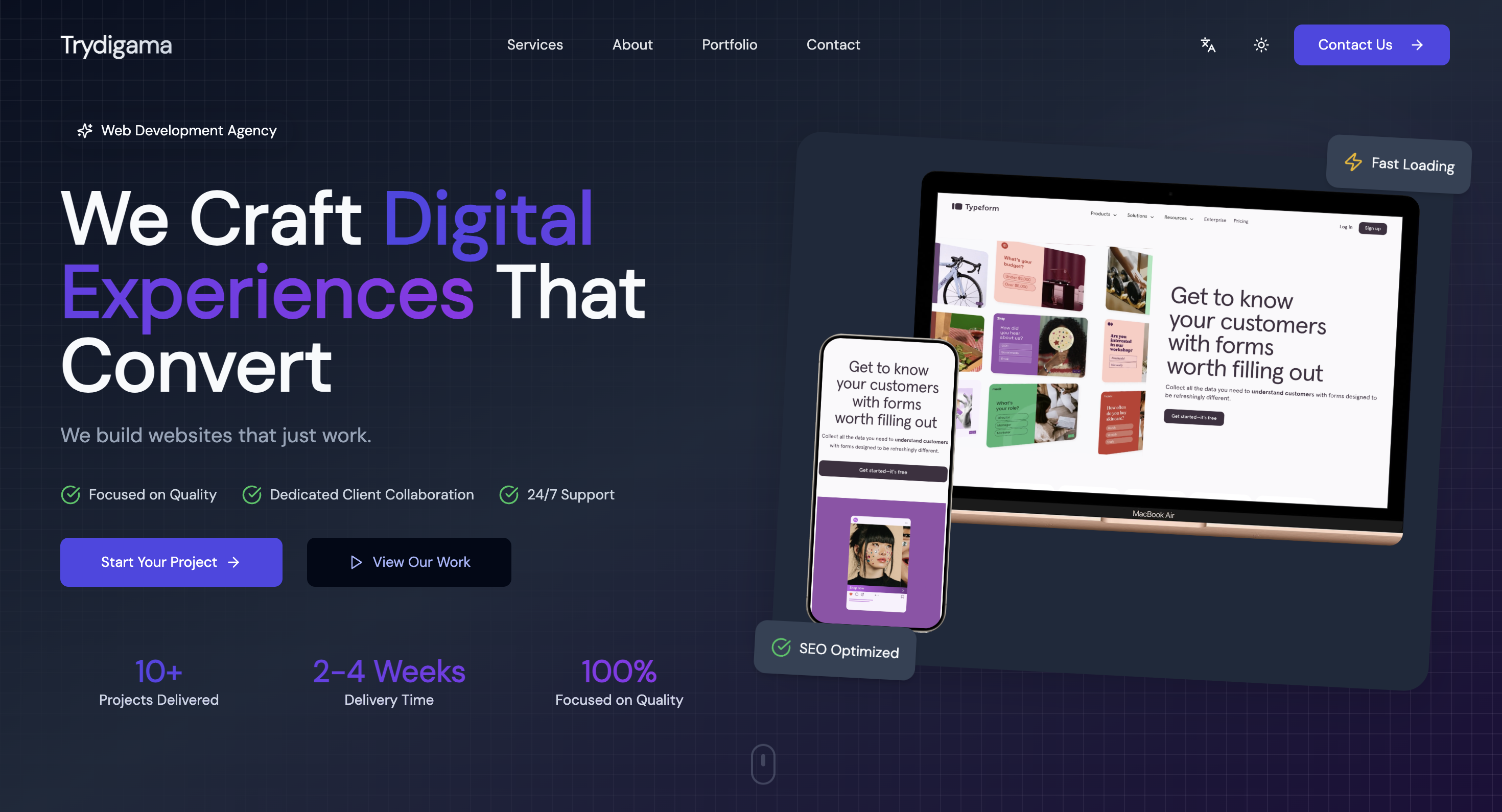 Trydigama - Web Agency